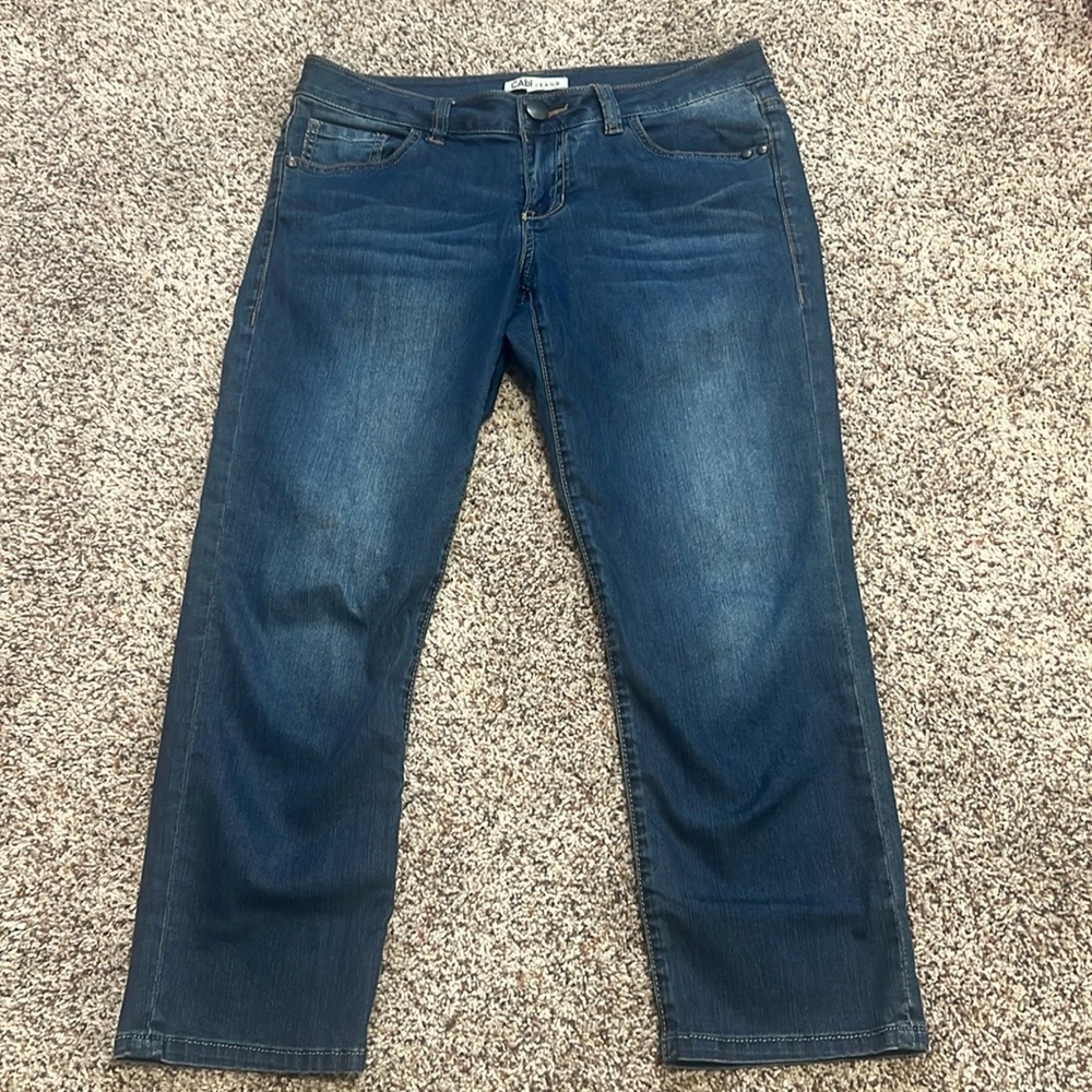 Size 4 CAbi Capri Jeans